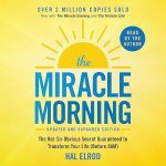 The Miracle Morning book by Hal Elrod, Updated Edition, MJA Publishing