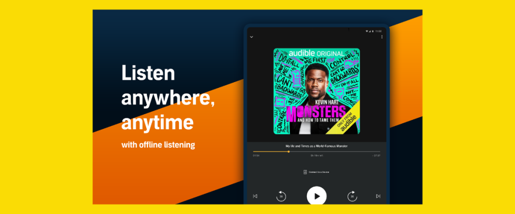 Anytime, Anywhere with Audible!