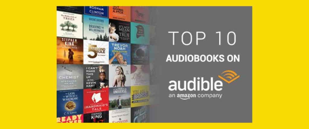 Audible’s 10 Must-Listen Audiobooks!